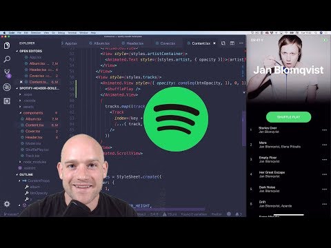Spotify Scrollable Header - “Can it be done in React Native?”