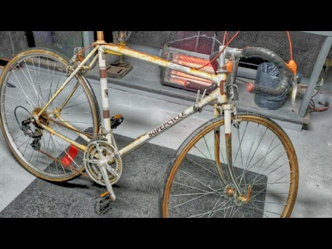 Full Restoration Vintage roadbike Complete process