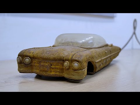 RESTORATION of a toy car CADILLAC ELDORADO.