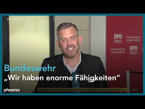 phoenix tagesgespräch mit Falko Droßmann zur Verteidigungspolitik am 08.01.26