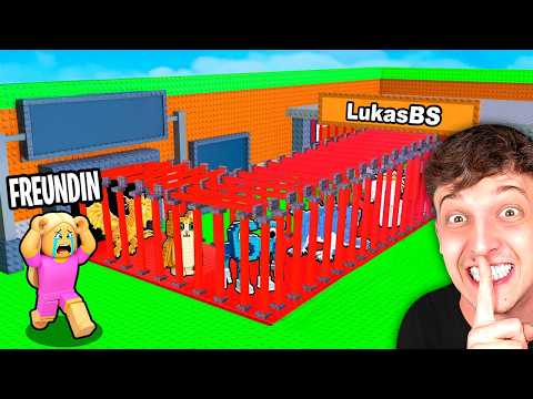 Ich PRANKE mit UNENDLICH LASER meine FREUNDIN in Steal a Brainrot! 🤣 (sie weint)