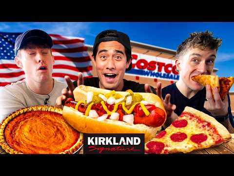 Two Brits go to Costco for the first time! ft. Zach King