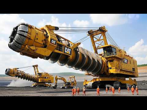 Even the US president was shocked when he saw how these giant construction machines worked!
