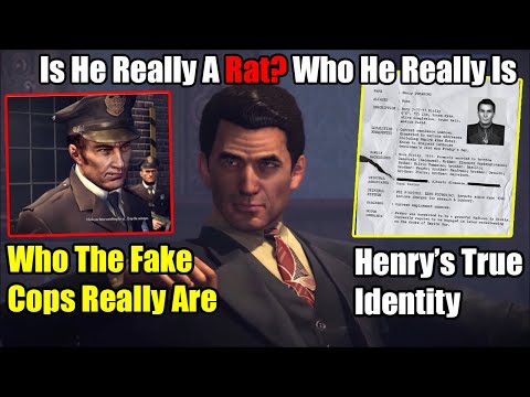 Was Henry Really A Rat? Who Was He Really? And Who Are The Fake Cops ?- Mafia 2 Lore Explained