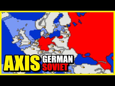 WW2 but Germany & Russia Are on the Same Team... (World War Simulator)