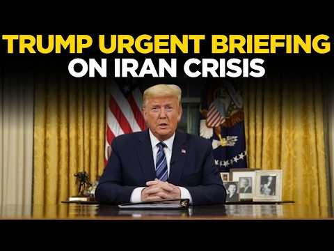 Trump LIVE: President Trump Briefing On Iran War | Trump Makes An Announcement | US Iran War