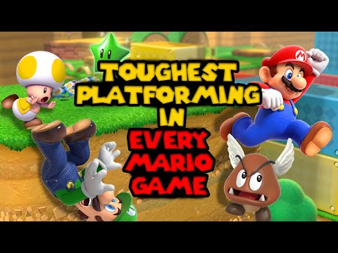The Toughest Platforming in Every Mario Game