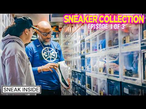 Worlds BIGGEST Air Jordan Sneaker Collection! @jumpmanbostic (Episode 1 of 3) "SNEAK INSIDE"