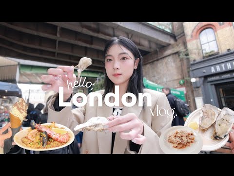 Solo date in London 🇬🇧 一个人在英国吃喝玩乐 vlog 🍝