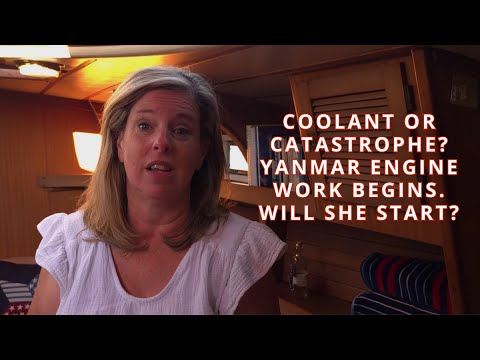 Episode 4: Coolant or Catastrophe? Yanmar 4JH Engine Work Begins. Will She Start?