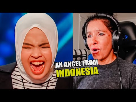 PUTRI ARIANI receives the GOLDEN BUZZER from Simon Cowell *AGT 2023* // LATINA REACTS