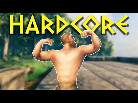 I Survived 100 Days In Valheim's HARDCORE Mode