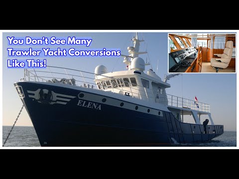 Is This The BEST Trawler Yacht Conversion Out There?