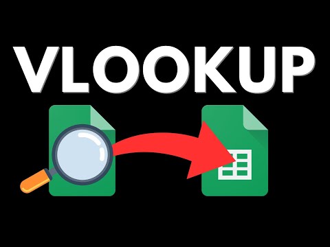 VLOOKUP Between Two Sheets (Google Sheets)