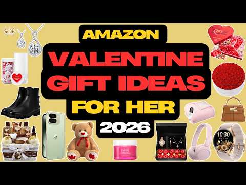 20 Amazon Valentine’s Day Gift Ideas For Her 2026 | VALENTINE FINDS 2026 | HTD Finds