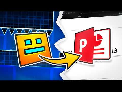 МЫ СОЗДАЛИ GEOMETRY DASH В POWERPOINT