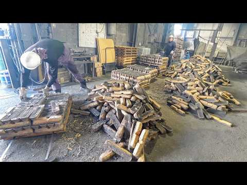 Japanese Bronze Ingot Factory - Long-established craftsmanship