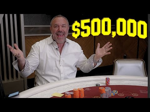The BIGGEST Buy-In of my LIFE at Blackjack ($500,000)