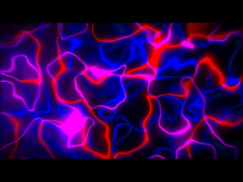 🌈 Flowing Neon Lines in 4K | Hypnotic Abstract Motion (No Audio)