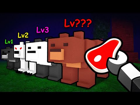 Taming a Pet BEAR Army in 99 Nights in the Forest!