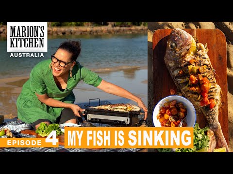How to grill a whole fish PERFECTLY every time! ...unless your bbq floats away LOL 😅😅😅