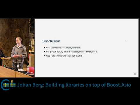 Johan Berg: Building libraries on top of Boost.Asio