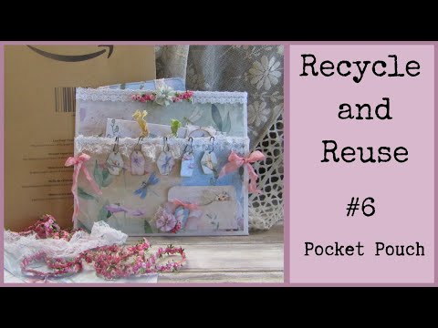 Recycle and Reuse #6 Pocket Pouch