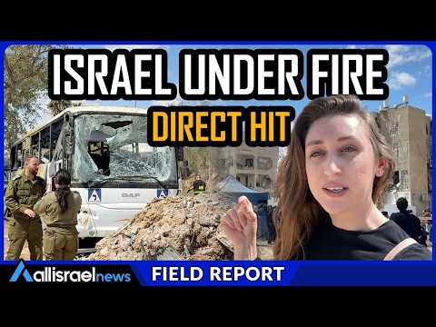 Firsthand Look at Devastation in Arad from Iranian Missile Attack