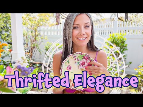 Spring Home Decor - Goodwill Shopping and Decorating on a Budget - Thrift Haul