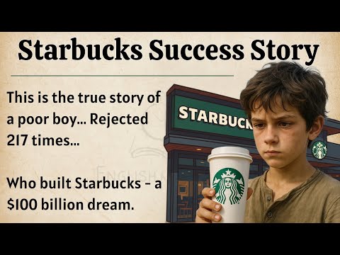 Starbucks Success Story || Learn English Through Story Level 2 π₯ || English Listening Practice β
οΈ