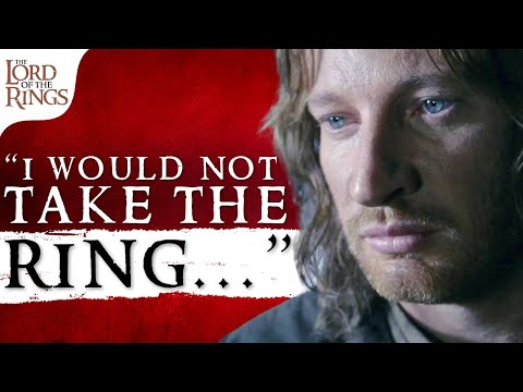 Peter Jackson REMOVED Faramir's Greatest Moment