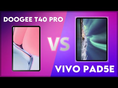 Doogee T40 Pro vs Vivo Pad5e Comparison