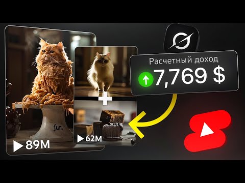 Просто Скопируй эту SHORTS Нишу для Монетизации в Grok + Whisk. Урок по Нише!!!