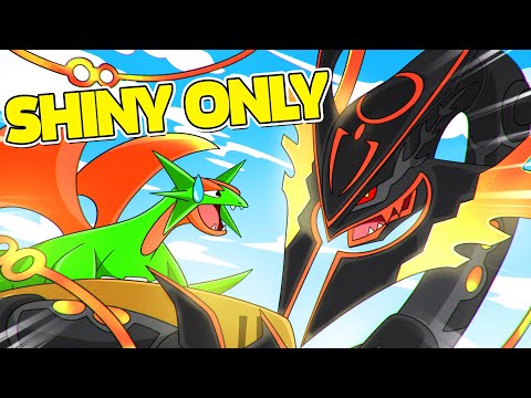 Pokémon Omega Ruby But I Can Only Use SHINY Pokémon!?