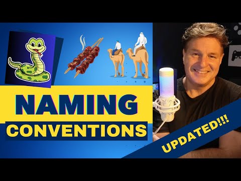 KebabCase vs SnakeCase vs CamelCase vs PascalCase