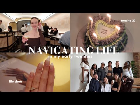 life in my early-twenties | turning 23, real chats, spring dress haul, living alone in Toronto vlog