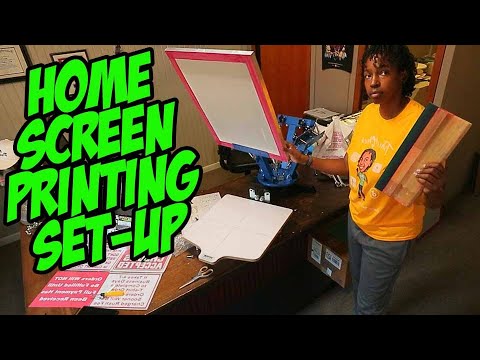 Vevor 4 Color Screen Printing Press Assembly