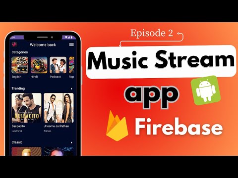 Online Music App Firebase #2 🔥  | Android Studio | 2024