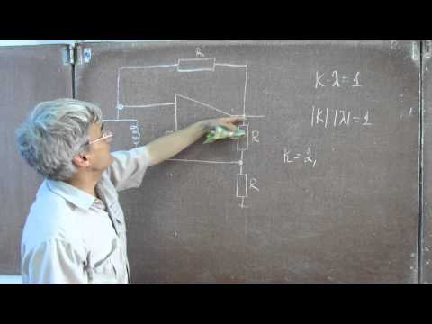Лекция 86. LC генератор на операционном усилителе