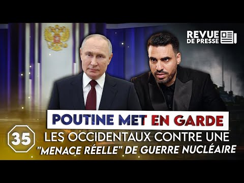 Poutine met en garde les Occidentaux contre une "menace réelle" de guerre nucléaire I #octogone35