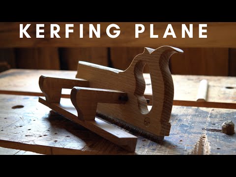 Building a Kerfing Plane for Easy Resawing by Hand