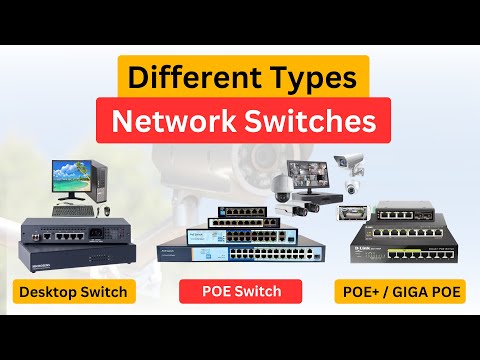 What is POE & Giga POE Switch | POE Switch for IP Camera | Difference between POE and Desktop Switch