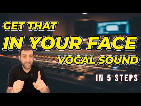 Here's how to get a high impact sound on your lead vocal that pops out of the speaker
