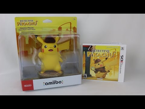 Detective Pikachu amiibo Unboxing/Review!