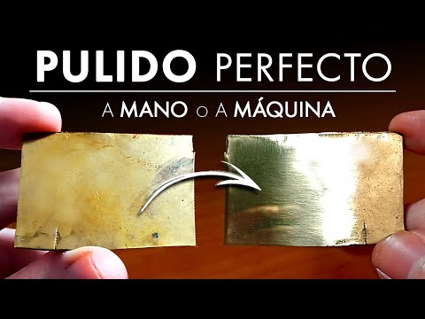 Cómo PULIR Metal, Plástico, Resina, Marmol ¡DE TODO! ✅ Saca brillo fácil a espejo a Mano o  Pulidora