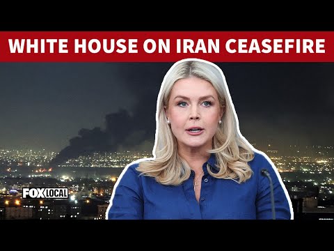 FULL: White House press briefing after two-week ceasefire announced with Iran