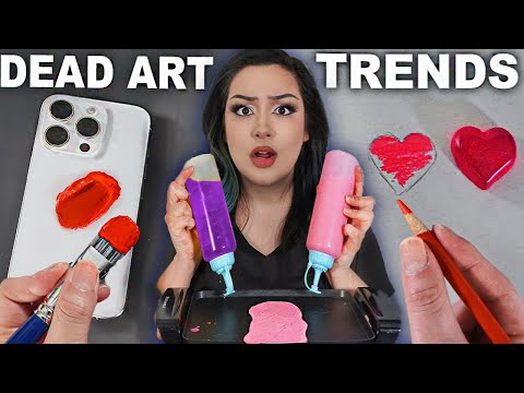 I Tried DEAD Viral Art Challenges *these were insane*