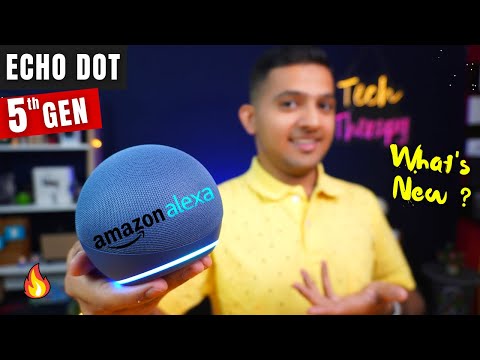 Amazon Echo Dot 5th Generation : Review⚡Got Some Major Upgrades ! 🔥