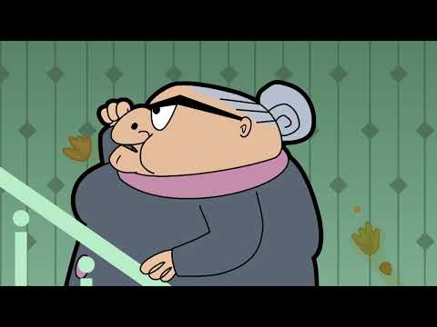 Mr Bean Chair Disaster Restaurant Escape Dogs | Mr Bean Animated