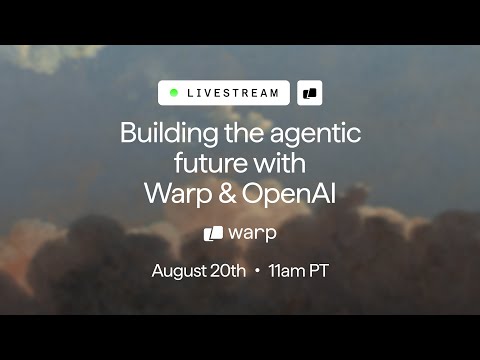 GPT-5 x Warp: Building the agentic future